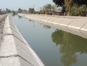 تبطين الترع بالقليوبية مشروع قومي يمنع هدر المياه ويعزز الري الزراعى.. فيديو