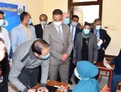 قافلة طبية شاملة ضمن مبادرة "حياة كريمة" بقرية الجعافرة فى الفيوم