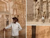 قبل مورجان فريمان..7 نجوم عالميين تمتعوا بمشاهدة الحضارة المصرية فى 12 صورة
