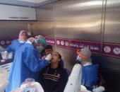 فحص 1127 حالة خلال قافلة طبية مجانية لجامعة طنطا بقرية ميت السودان