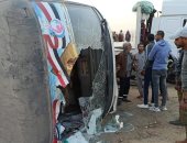 ارتفاع عدد المصابين فى حادث تصادم على طريق السويس –العين السخنة لـ22 مصابا