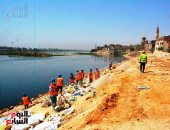 تطوير كورنيش أخميم فى سوهاج بتكلفة 75 مليون جنيه.. صور