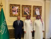 هانى أبور يدة يلتقى وزير الرياضة السعودي بالرياض.. صور