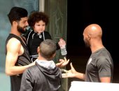 نجل فرجاني ساسي يخطف الأنظار في تدريب الزمالك .. صور