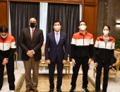تكريم أبطال مصر ببطولة العالم للسلاح 