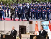 الرئيس السيسى فى مؤتمر مع نظيره التونسى: مباحثاتنا عكست تقارب وجهات نظر البلدين بمجمل القضايا.. الأمن المائى المصرى جزء من الأمن القومى العربي.. تعزيز العلاقات المتميزة بين البلدين والارتقاء بها بمختلف المجالات