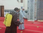 حملات لتنظيف وتعقيم المساجد استعدادا لرمضان بالمنوفية وجنوب سيناء.. صور