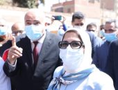 المشروع يتكلف 310 ملايين جنيه.. وزيرة الصحة تتابع آخر تطورات إنشاء مستشفى نجع حمادى