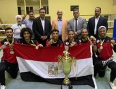 مصر تحصد المركز الأول وكأس بطولة أفريقيا للكيك بوكسينج في الكاميرون 