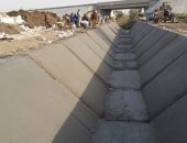 شاهد تأهيل وتبطين الترع بمراكز محافظة المنيا ضمن مبادرة حياة كريمة