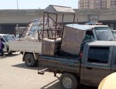 محافظة القاهرة ترفع إشغالات الدائرى المتعارضة مع توسعة الطريق