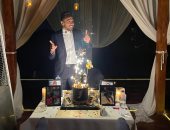 شاهد كيف احتفل محمود كهربا بعيد ميلاده.. صور