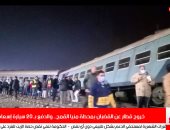 تفاصيل حادث قطار الشرقية.. إصابة 15 شخصا بعد خروجه عن القضبان
