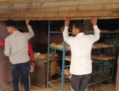 غلق جراجات لاستخدامها مخازن وإيقاف بناء مخالف بالبساتين.. صور