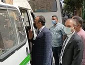 نائب محافظ المنيا يتابع الإجراءات بعدد من مواقف السيارات ووسائل النقل العام