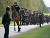الحرس الملكى البريطانى يجرى بروفة نهائية لجنازة الأمير فيليب.. فيديو وصور