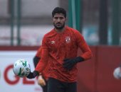 على لطفى ينتظم فى تدريبات الأهلى اليوم بعد التعافى من الإصابة