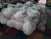 محافظة القاهرة توزع سلع غذائية على الأسر الأولى بالرعاية بالزيتون