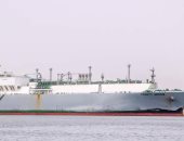 ميناء دمياط يستقبل ناقلة الغاز المسال (TRINITY ARROW) رافعة علم بنما