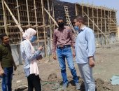 رئيس مدينة أشمون بالمنوفية يتابع تنفيذ مشروعات حياه كريمة بقرية شطانوف