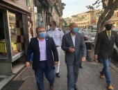 حملات لرفع الإشغالات بشوارع مصر الجديدة استجابة لـ"اليوم السابع".. صور