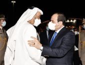 الرئيس السيسى يودع الشيخ محمد بن زايد في ختام زيارته لمصر.. صور 