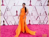 ليل ريل هوري وأريانا ديبوز على الريد كاربت لحفل توزيع جوائز الأوسكار بمحطة يونيون