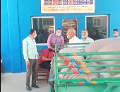 الصوامع والمطاحن تستقبل كميات كبيرة من قمح المزارعين فى المنيا.. فيديو