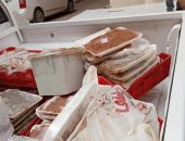 إغلاق مطعم سوري بالإسماعيلية بعد ضبط لحوم فاسدة.. صور