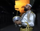 على أبواب المسجد الأموى.. المسحراتى يعيد أمجاد الأجداد بشوارع دمشق "ألبوم صور"
