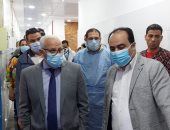محافظ بورسعيد: تجهيز مستشفى الصدر لاستقبال حالات كورونا.. صور