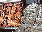 مطبخ مجانى للمكفوفين يقدم 300 وجبة يوميا بالإسكندرية خلال أيام رمضان.. فيديو