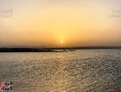 جمال غروب الشمس بشواطئ شمال مدينة الغردقة  فى 10 صور