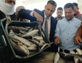 وزير الزراعة يعلن افتتاح موسم الصيد فى بحيرة البردويل