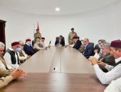 رئيس المجلس الرئاسى الليبى يبحث مع أعيان وحكماء طبرق المصالحة الوطنية