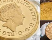 بريطانيا تسك عملة ذهبية وزنها 10 كيلو بـ10 آلاف استرلينى.. صور