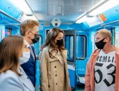 إطلاق قطار مكرس للأطباء فى مترو الأنفاق بموسكو تكريما لجهدهم فى مواجهة كورونا