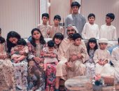 الشيخ محمد بن راشد حاكم دبى فى صورتين جديدتين مع أطفال عائلته