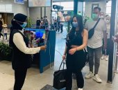 مطار الغردقة يستقبل أولى الرحلات السياحية القادمة من ألمانيا.. صور