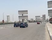 سيولة مرورية أعلى كوبرى 6 أكتوبر بالتزامن مع احتفالات شم النسيم