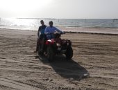 شاطىء بلاج رأس البر بدمياط بدون رواد فى شم النسيم.. فيديو وصور