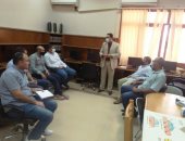 تدريب العاملين بالمركز التكنولوجي والتراخيص على اشتراطات البناء الجديدة بكفر الشيخ
