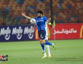 مصطفى فتحى يحرز هدف التعادل لسموحة فى مرمى الزمالك بالدقيقة 20