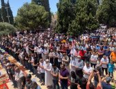 90 ألفا يؤدون الجمعة الأولى من رمضان فى المسجد الأقصى