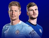 التشكيل الرسمي لمواجهة مان سيتي ضد تشيلسي فى الدوري الإنجليزي