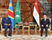 الرئيس السيسي لرئيس الكونغو: مصر لن تقبل بالمساس بأمنها المائى 