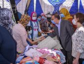 محافظ الإسكندرية يطلق مبادرة لتجميع 15 ألف قطعة ملابس جديدة للأطفال بمناسبة عيد الفطر