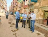 رئيس "مياه المنوفية" يبحث توصيل الصرف لمنطقة الشيخ رمضان بمركز قويسنا