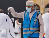 رئاسة الحرمين: 20 ألف لتر لتعقيم الحواجز الأمنية بالمسجد الحرام في رمضان