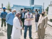 محافظ الشرقية: إنشاء محطة مياه فائقة الجودة بمركز أولاد صقر.. صور